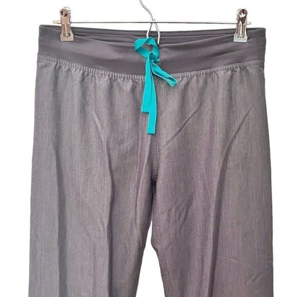 FIGS SIZE SMALL LIVINGSTON BASIC SCRUB PANTS IN GRAPHITE TECHNICAL COLLECTION - Picture 6 of 11